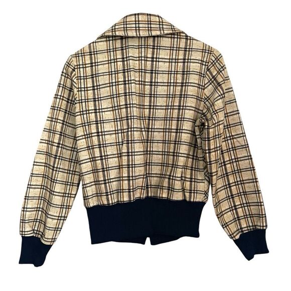 INOV Vintage Bomber Jacket, Striped. - Picture 3 of 8